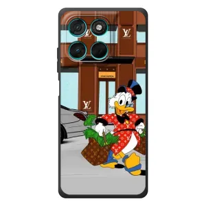 Чехли для Motorola MOTO G86 Power - Скрудж МакДак Louis Vuitton (PREMIUMPrint)