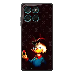 Чехли для Motorola MOTO G86 Power - Скрудж МакДак Louis Vuitton (PREMIUMPrint) (Скрудж з ботліантом)
