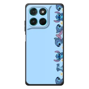Чохол з принтом Стіч на Motorola MOTO G86 Power (Стіч фон)