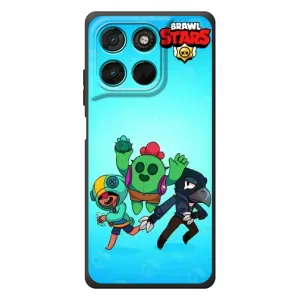 Чохол з принтом «Тріо героїв» для Motorola MOTO G86 Power