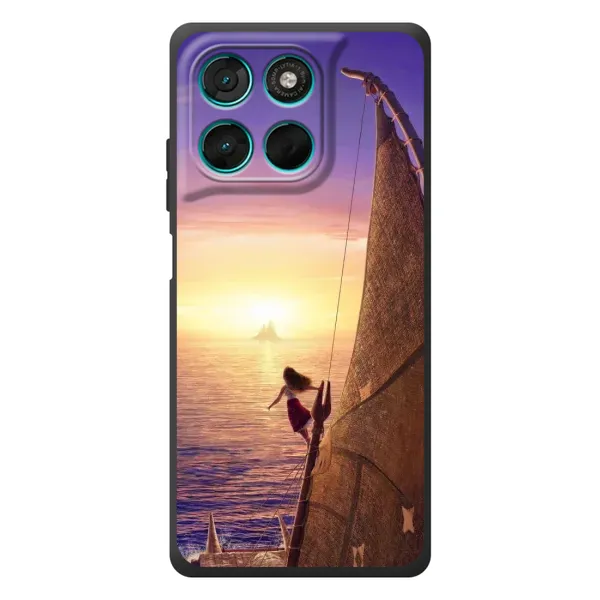 Чохол з принтом «Захід сонця Ваяна» для Motorola MOTO G86 Power