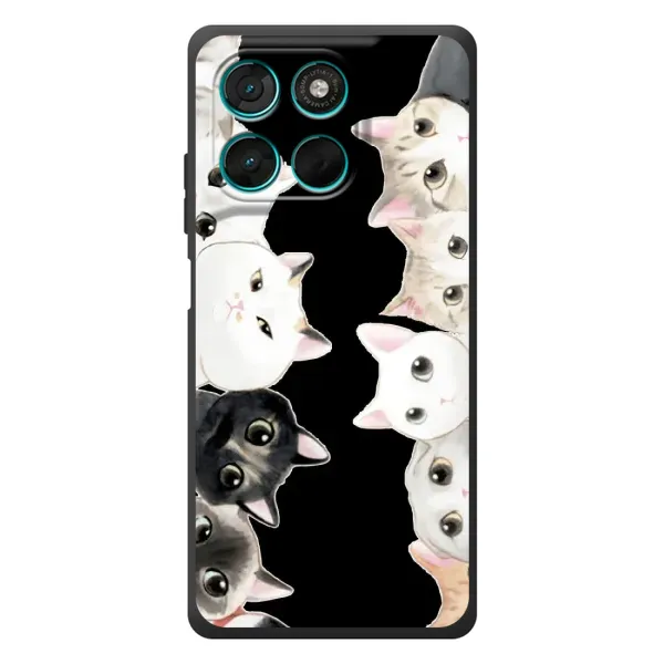 Чохол з принтом «Погляд котиків» для Motorola MOTO G86 Power