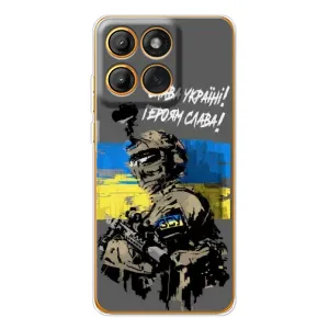 Чехлы с картинкой ЗСУ для Motorola MOTO G86 (AlphaPrint) (Героям Слава)