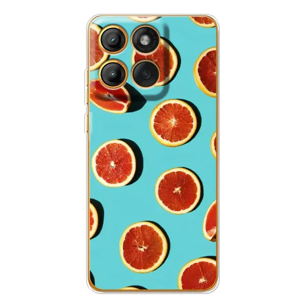 Чехол с принтом «Грейпфрут» для Motorola MOTO G86