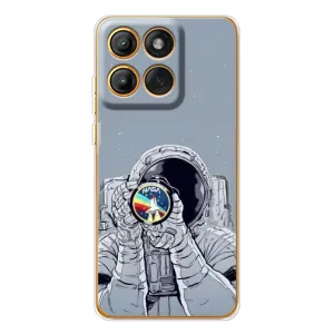 Чохол NASA для Motorola MOTO G86 (AlphaPrint) (Космонавт фото)