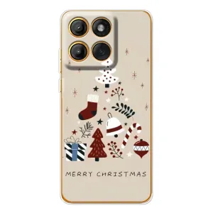 Рождественские, Праздничные Чехлы для Мото Джи86 (Merry Christmas)
