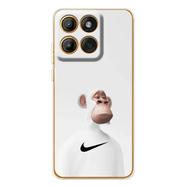 Чехол с принтом «обезьяна NFT Nike» для Motorola MOTO G86