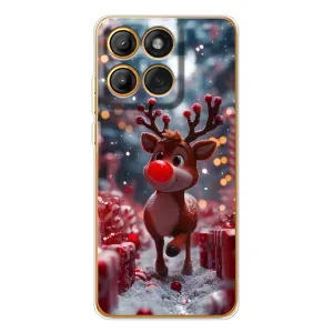 Чехол с принтом «Олень среди подарков» для Motorola MOTO G86