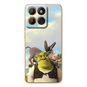Чехол с принтом «Шрек и Осел» для Motorola MOTO G86
