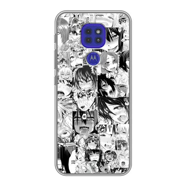 Чехол с принтом «Ahegao manga» для Motorola MOTO G9 Play Чехол с принтом «Ahegao manga» для Motorola MOTO G9 Play
