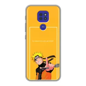 Чехол с принтом «Аниме Наруто» для Motorola MOTO G9 Play