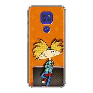 Чохол з принтом «Арнольд» для Motorola MOTO G9 Play