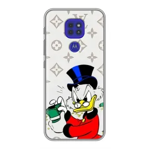 Чехли для Motorola MOTO G9 Play - Скрудж МакДак Louis Vuitton (PREMIUMPrint) (Бакси Скрудж)