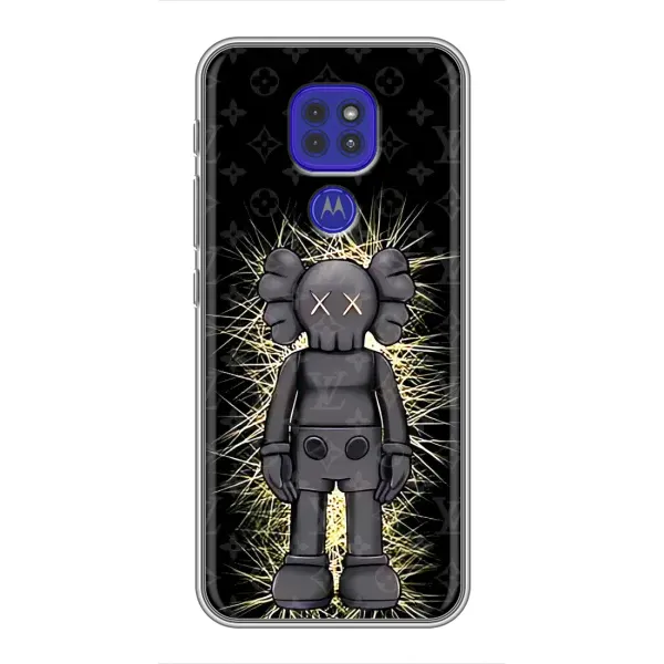 Чохол з принтом «Bearbrick LV» для Motorola MOTO G9 Play