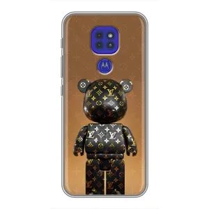 Чехлы для Motorola MOTO G9 Play - Bearbrick Louis Vuitton (PREMIUMPrint)