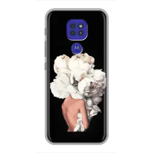 Чехлы (ART) Цветы на Motorola MOTO G9 Play (VPrint)
