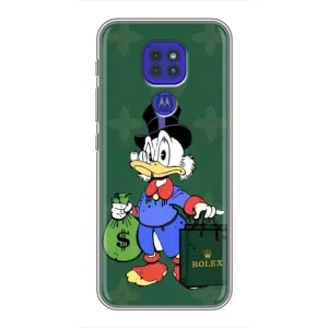Чехли для Motorola MOTO G9 Play - Скрудж МакДак Louis Vuitton (PREMIUMPrint) (Богата Утка)