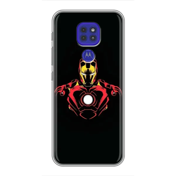 Чехол с принтом «Человек железный» для Motorola MOTO G9 Play