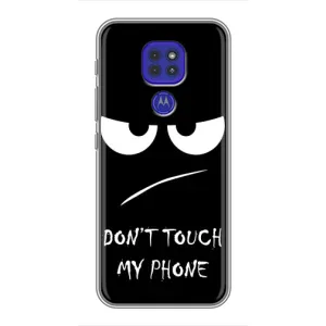 Чехол с принтом «Dont Touch» для Motorola MOTO G9 Play