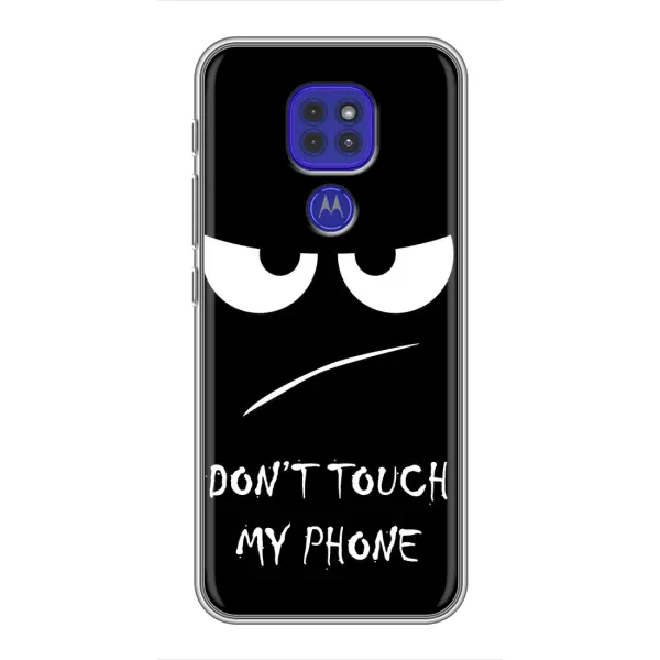 Чехол с принтом «Dont Touch» для Motorola MOTO G9 Play Чехол с принтом «Dont Touch» для Motorola MOTO G9 Play