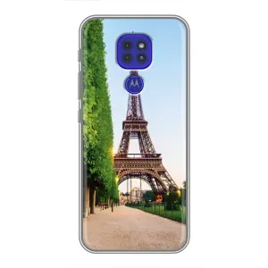 Чехол с принтом «Дорога в Париж» для Motorola MOTO G9 Play