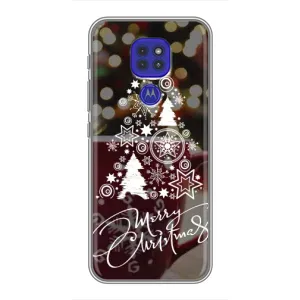 Різдвяні Чохли для Motorola MOTO G9 Play (VPrint) (Ялинка яскрава)