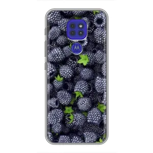Чохли з фруктами для Motorola MOTO G9 Play (VPrint) (Ожина)