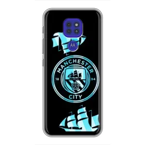 Чехол с принтом «ФК Манчестер Сити» для Motorola MOTO G9 Play