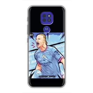 Чохли з футболістом Ерлінг Холанд для Motorola MOTO G9 Play (AlphaPrint) (гол Ерлінг Холанд)