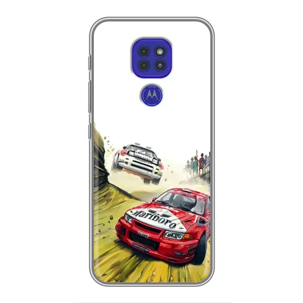 Чехол с принтом «Гоночные Тачки» для Motorola MOTO G9 Play