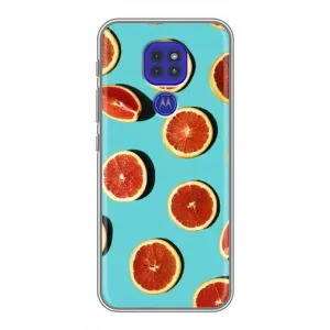Чохли з фруктами для Motorola MOTO G9 Play (VPrint) (Грейпфрут)