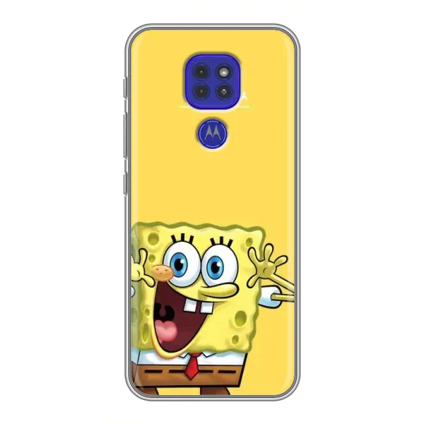 Чехол с принтом «Губка Боб» для Motorola MOTO G9 Play