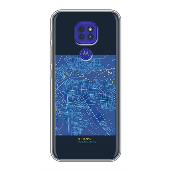 Чехол с принтом «Гуганск» для Motorola MOTO G9 Play