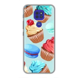 Чохли з фруктами для Motorola MOTO G9 Play (VPrint) (Кексики)