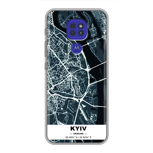 Чехол с принтом «Киев» для Motorola MOTO G9 Play