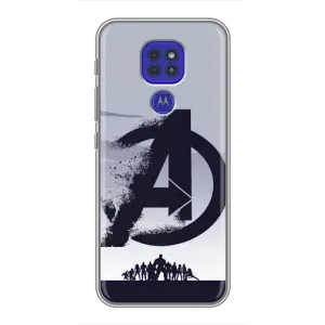 Чехлы с героями Марвел Motorola MOTO G9 Play (VPrint) (Команда А)