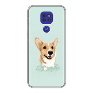 Чохли з собаками для Motorola MOTO G9 Play (VPrint) (Коргі)