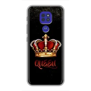 Чохол з принтом «Корона короля» для Motorola MOTO G9 Play