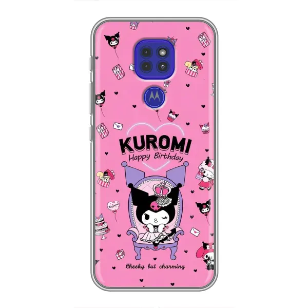 Чохол з принтом «KUROMI» для Motorola MOTO G9 Play