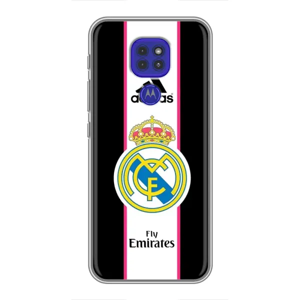 Чохол з принтом «Лого Real Madrid» для Motorola MOTO G9 Play