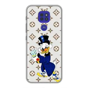 Чехли для Motorola MOTO G9 Play - Скрудж МакДак Louis Vuitton (PREMIUMPrint) (Макдак на стилі)