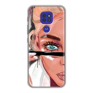 Чехол с печатью для Motorola MOTO G9 Play - (Мода) (AlphaPrint)