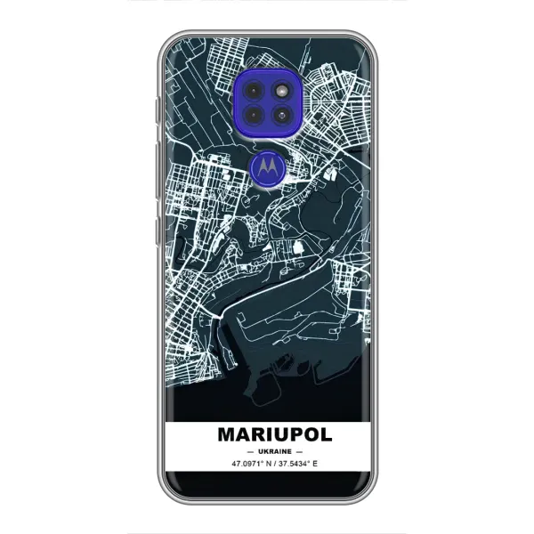 Чехол с принтом «Мариуполь» для Motorola MOTO G9 Play