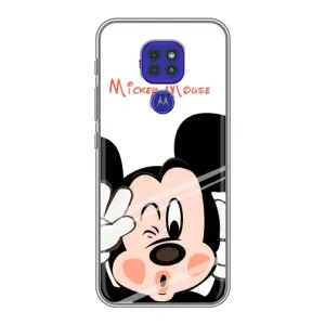 Эксклюзивный чехол для Motorola MOTO G9 Play (AlphaPrint - Мультяшные)