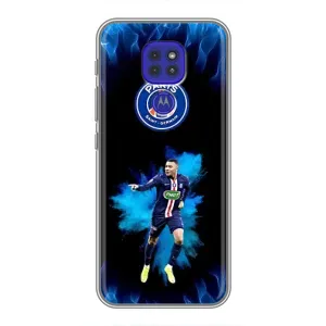 Чехол с принтом «Мбаппе в огне» для Motorola MOTO G9 Play