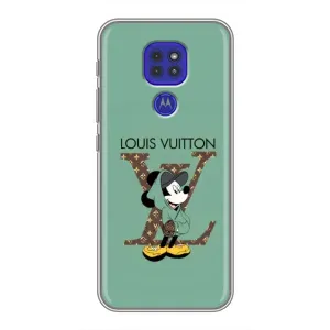 Чохли Луі Вітон для Motorola MOTO G9 Play (AlphaPrint - LOUIS VUITTON) (Міккі Маус LV)