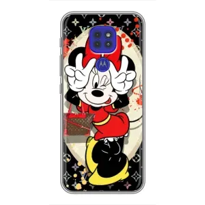 Чохол Disney Mouse Motorola MOTO G9 Play (PREMIUMPrint) (Мінні peace)