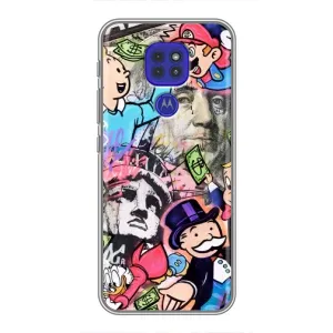 Чохол з принтом «Monopoly man» для Motorola MOTO G9 Play