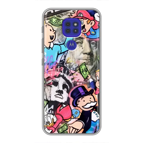 Чохол з принтом «Monopoly man» для Motorola MOTO G9 Play