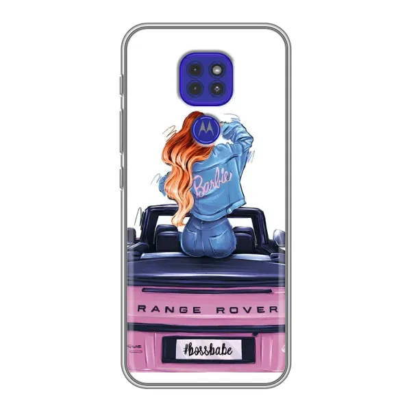 Чохол з принтом «На машині» для Motorola MOTO G9 Play